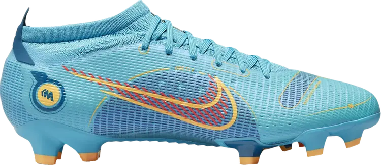 

Бутсы Nike Mercurial Vapor 14 Pro FG 'Chlorine Blue', синий