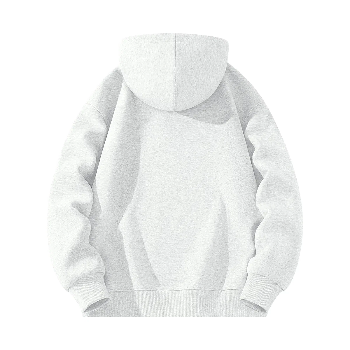 Детский худи с флисовой подкладкой на молнии Tonlion, Цвет: Upgrade Plush Fleece Heather Grey (TN Mountain Sun Moon Scenery Chest Logo) — фото 4