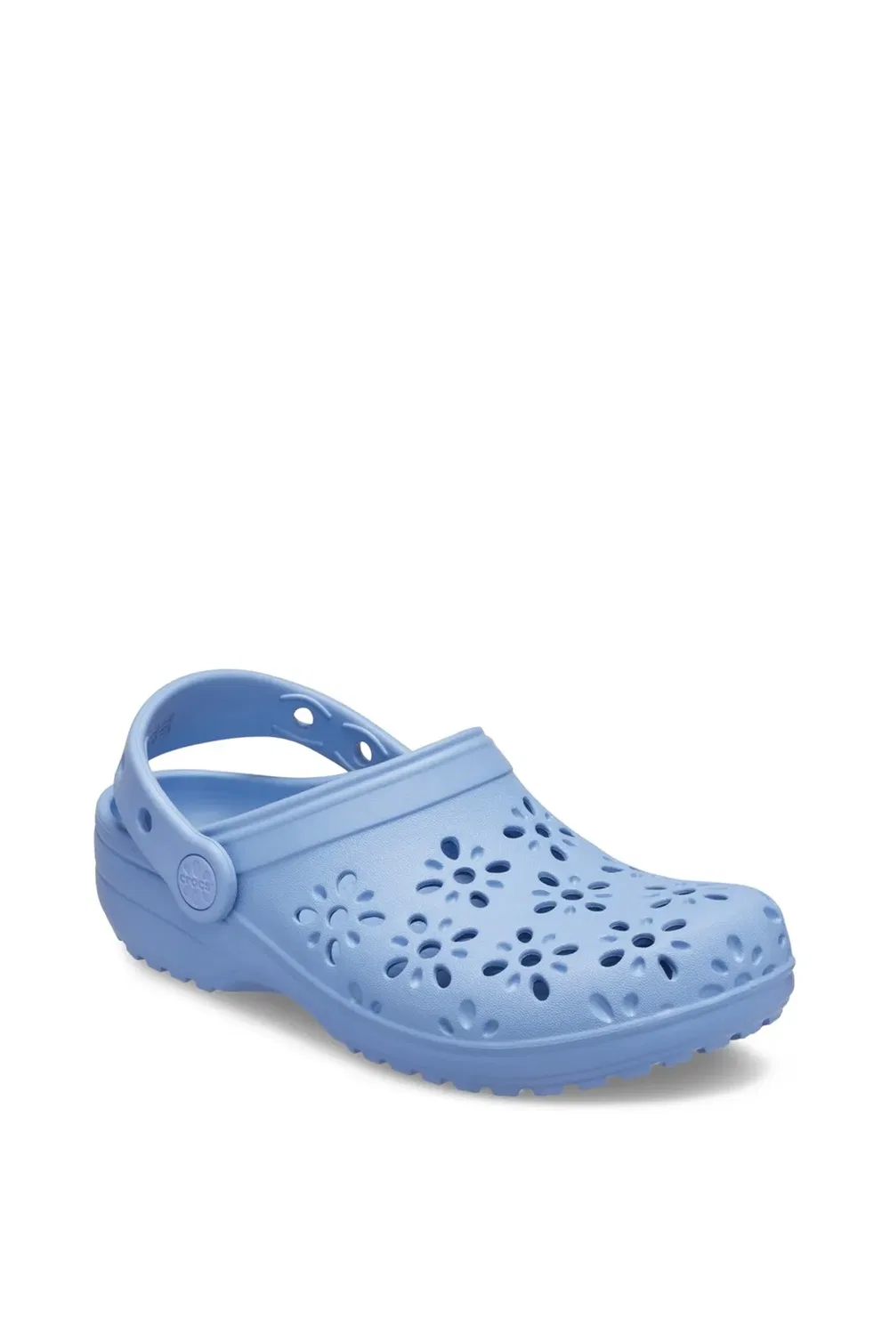 Детские классические клоги с цветочным принтом Crocs, Blue