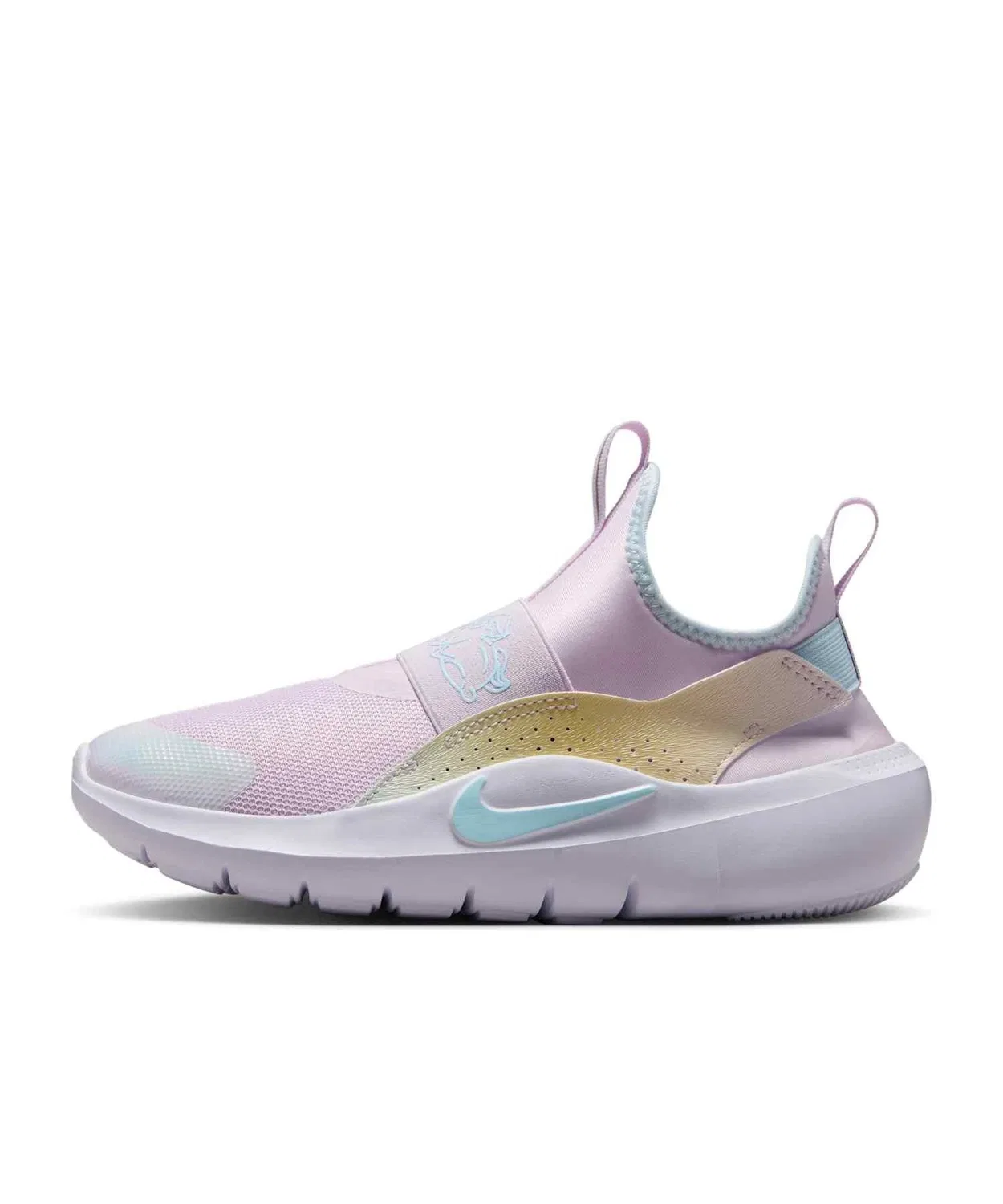Детские кроссовки с мягкой стелькой Flex Runner 4 Bleached Lilac NIKE, Bleached Lilac