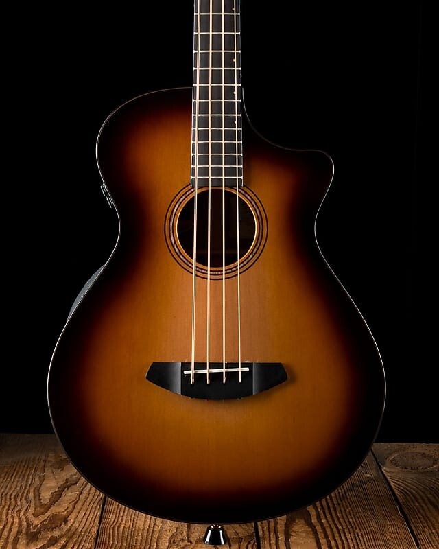 

Гитара Breedlove Solo Pro Concerto Bass CE Red Cedar, африканский махагоновый