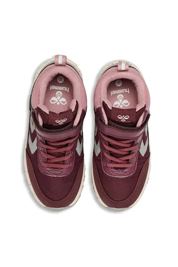 Детские ботинки для девочек водонепроницаемые Hummel, Burgundy — фото 2