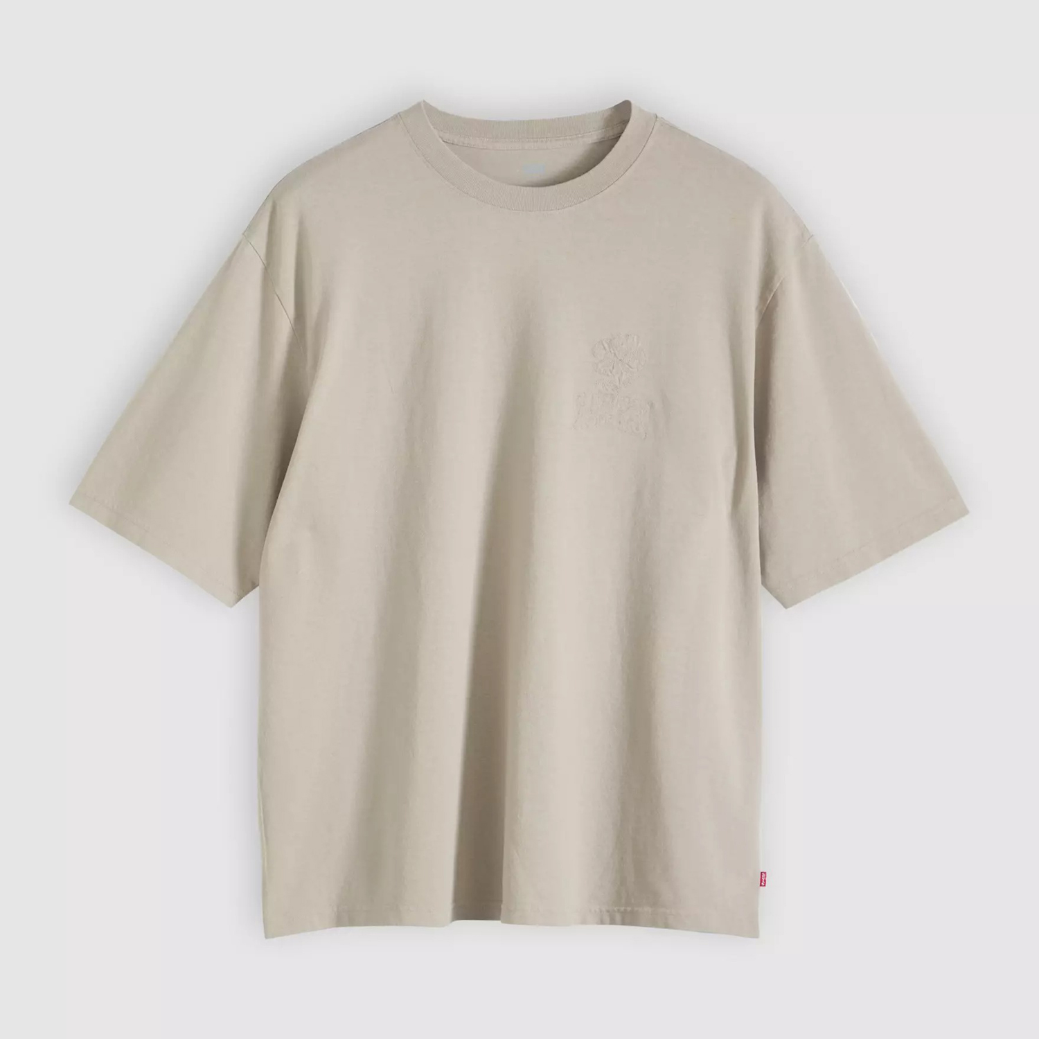 

Футболка Levi's Premium Half-sleeve Embroidered Graphic, бежево-желтый