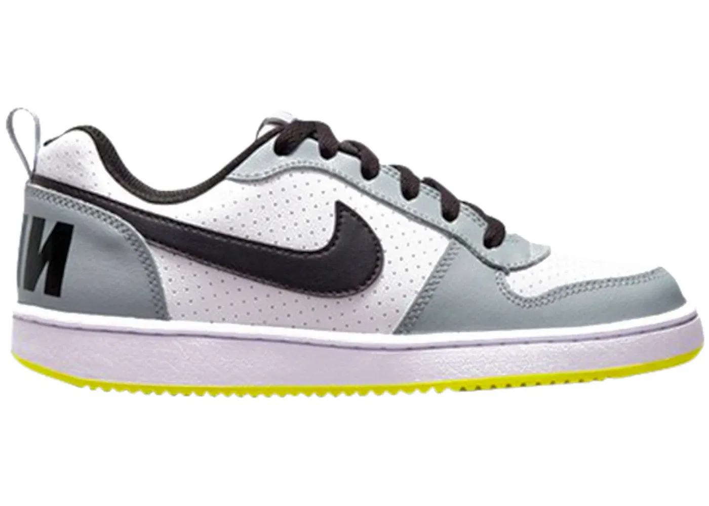 Детские кроссовки с низким верхом Nike Court Borough Low, White/Black/Wolf Grey