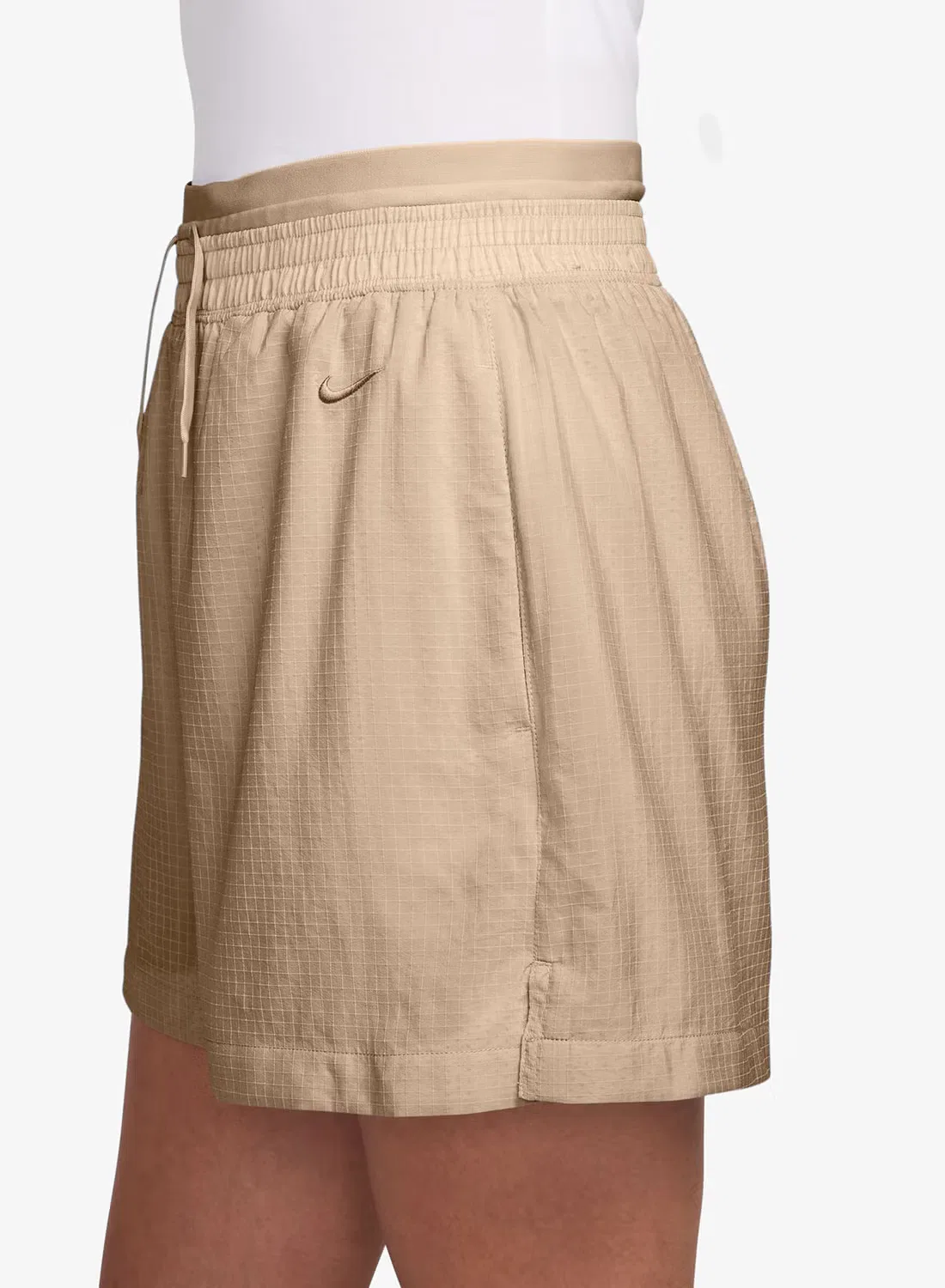 Шорты легкие Nike NSW Lightweight Ripstop, лен — фото 3