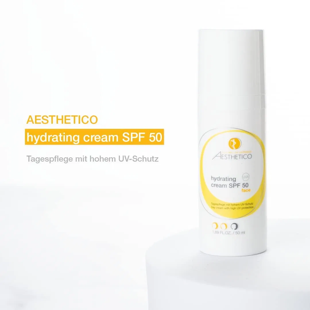 Интенсивный увлажняющий дневной крем «Hydrating Cream» SPF 50 50 мл от AESTHETICO Aesthetico — фото 2