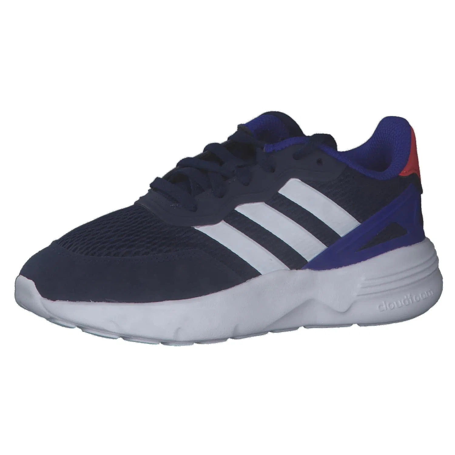 Детские кроссовки с принтом Nebzed K Adidas, Multicoloured Dark Blue Ftwr White Lucid Blue