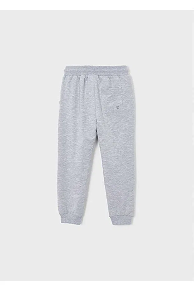 Детские спортивные штаны для мальчиков с эластичным манжетом Summer boys' basic sweatpants Mayoral, Gray — фото 2