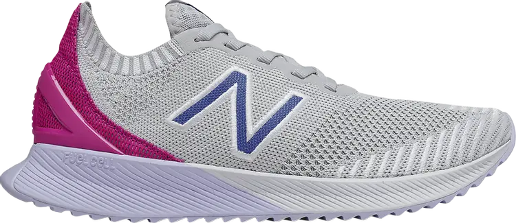 

Кроссовки New Balance Wmns FuelCell Echo 'Light Aluminum Poison Berry', серый