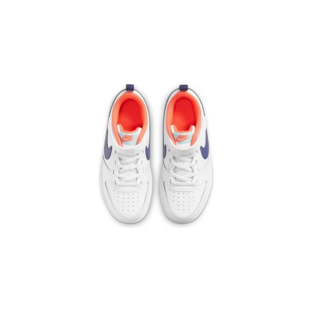 Детские кроссовки Nike Court Borough Low 2 (PSV) White — фото 4
