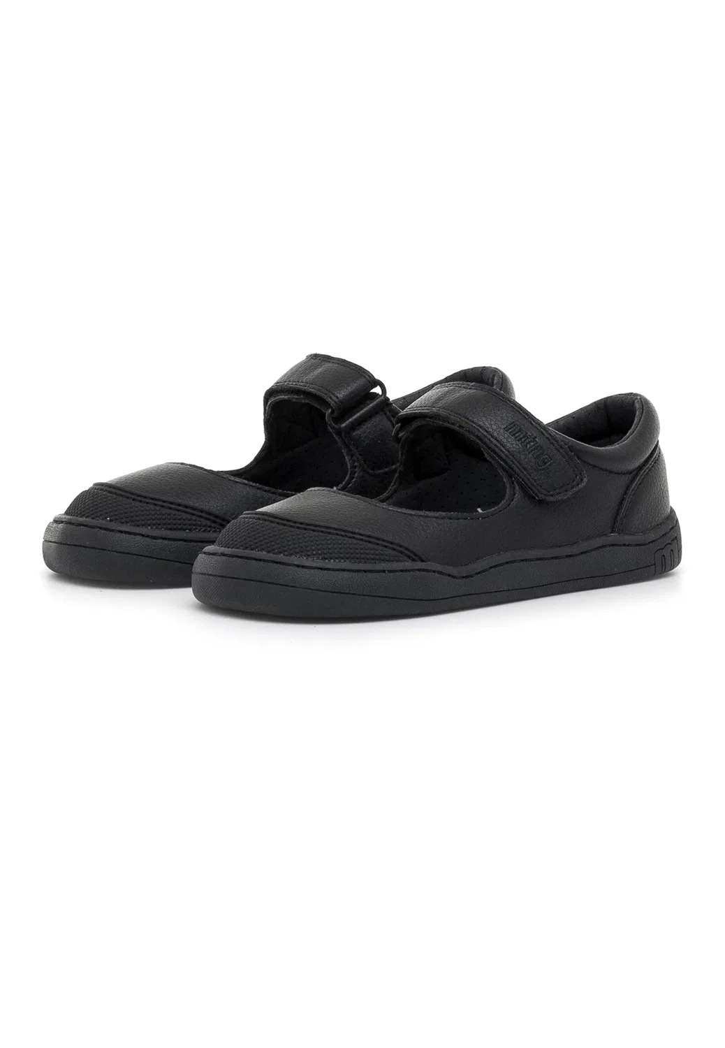 Zapato colegial босиком - балетки с ремешком на щиколотке Mtng, Black — фото 2