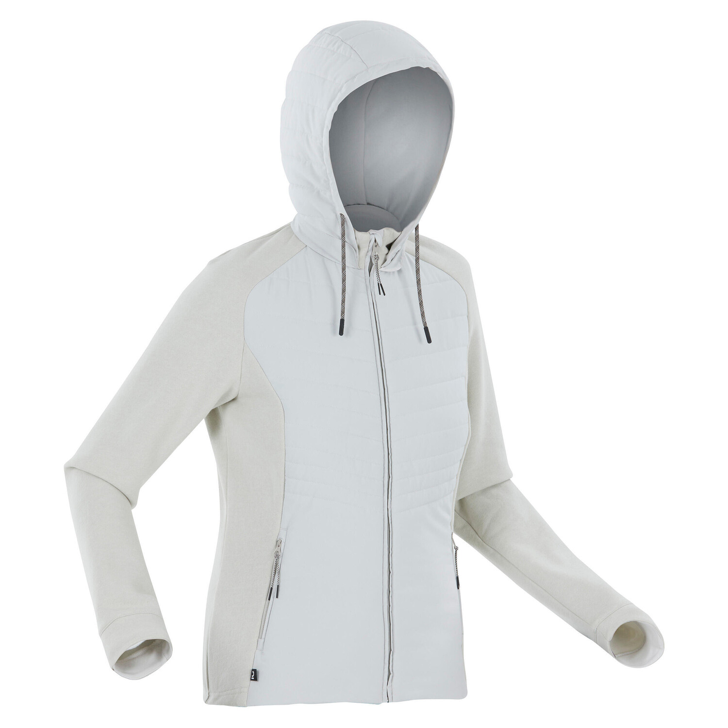 

Толстовка походная женская Quechua NH500 с капюшоном