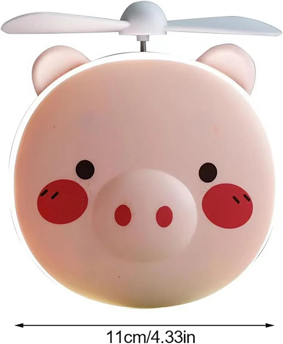 Косметическое зеркало с подсветкой и вентилятором, Miaoyak, USB, 11 x 4.5 см, Single-coloured — фото 2