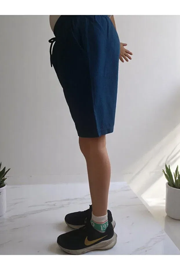 Детские шорты для мальчиков хлопковые Ryan Reka Tekstil, Navy Blue — фото 2