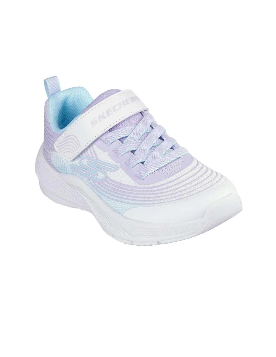 Детские кроссовки с принтом Microspec Advance Skechers, Violett — фото 2
