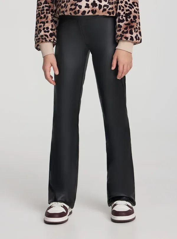 Леггинсы с завышенной талией Leggings - trousers Terranova, черный — фото 2
