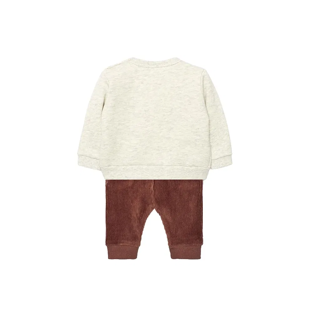 Комплект Boboli Knit set Boboli, бежевый — фото 2