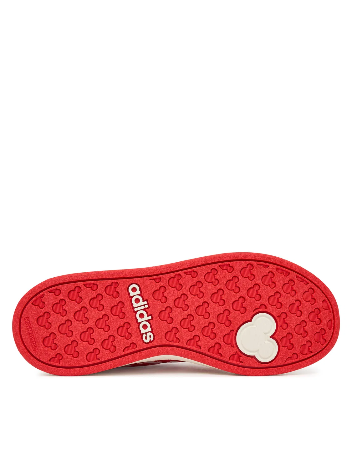 Кроссовки для девочки Disney Minnie Mouse Grand Court Shoes Kids Adidas, белый — фото 4