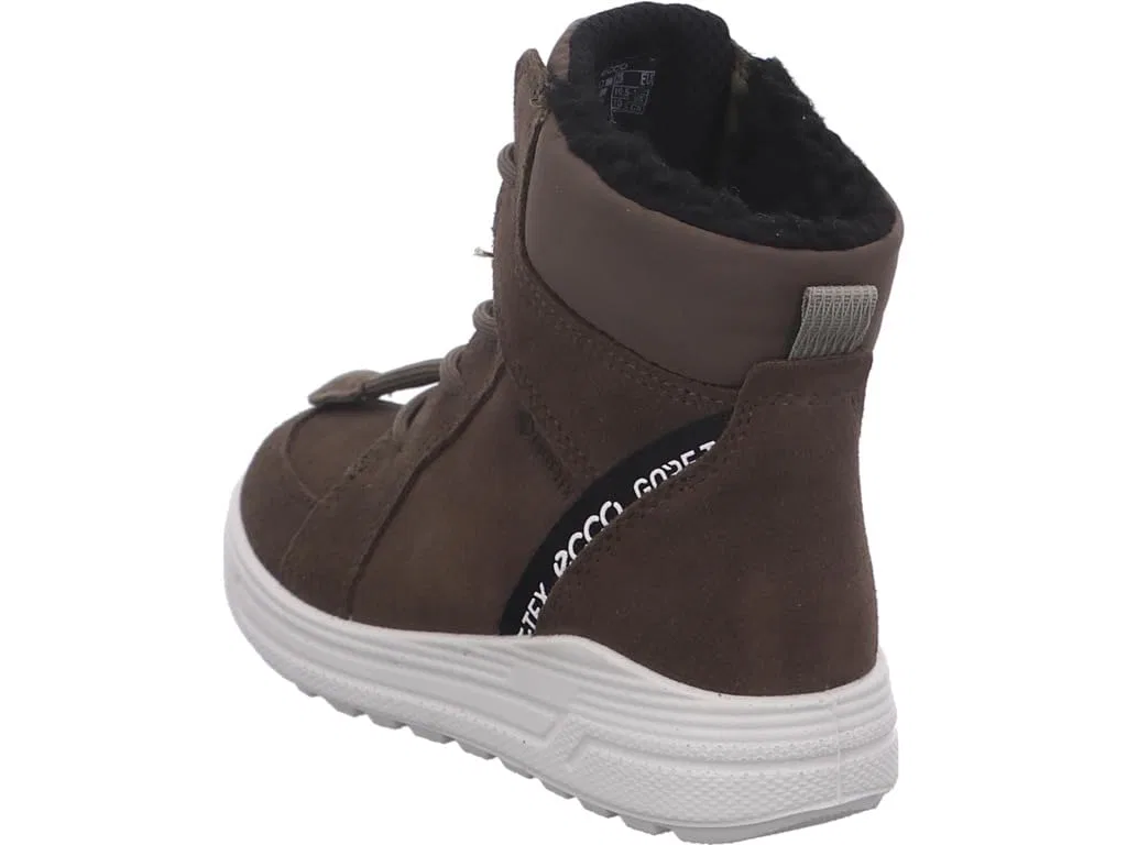 Детские ботинки для девочек с принтом Urban Snowboarder ECCO, Black — фото 2