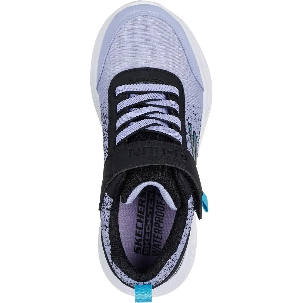 Детские кроссовки для девочек с принтом Go Run 400 V2 Tru sol Skechers, Black Lavender — фото 2