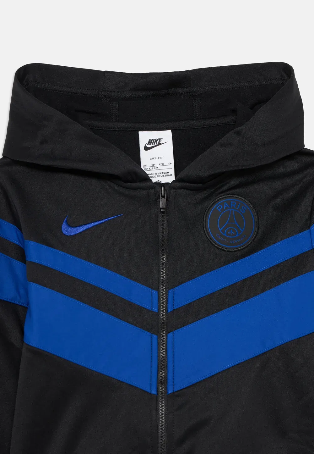 Париж Сен-Жермен ПСЖ домашний унисекс спортивный костюм Nike Performance, Black/Old Royal — фото 4