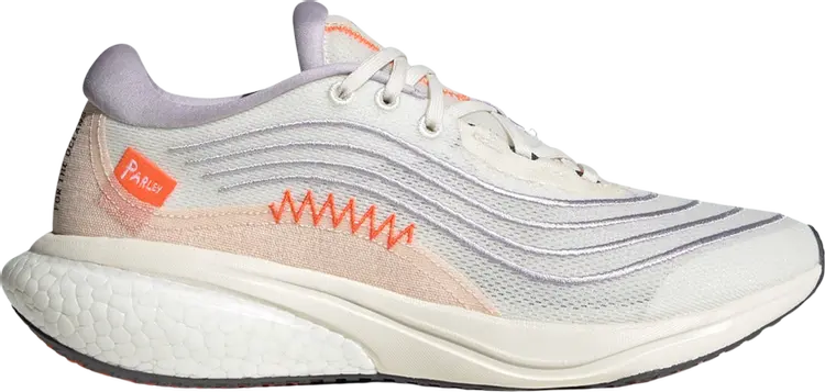 Кроссовки Adidas Parley x Wmns Supernova 2.0, кремовый
