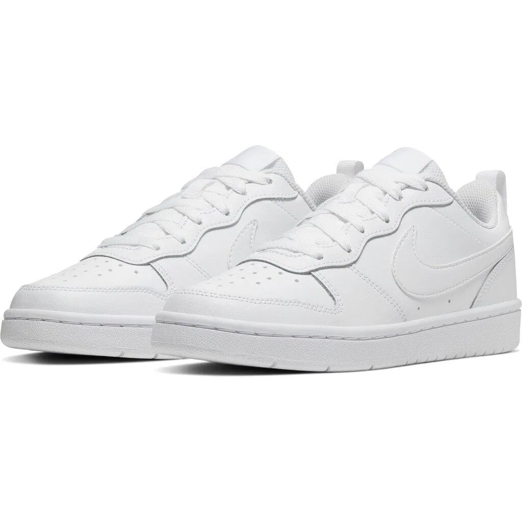 Детские кроссовки с низким профилем Nike Court Borough Low 2, Цвет White — фото 3