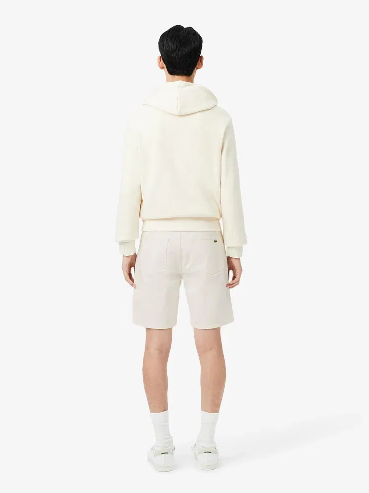 Шорты джинсовые Bermuda LACOSTE, White — фото 3