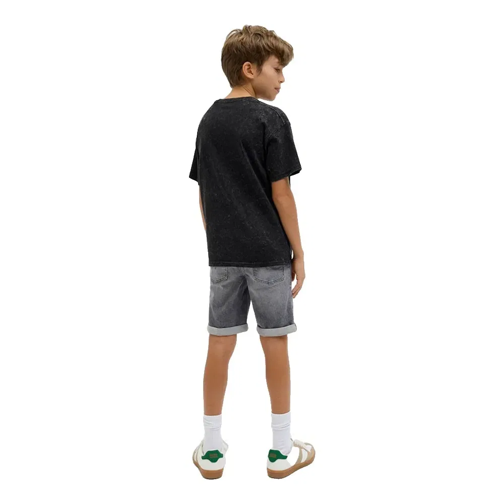 Шорты джинсовые Rick Original Am 360 Jack & Jones, серый — фото 2