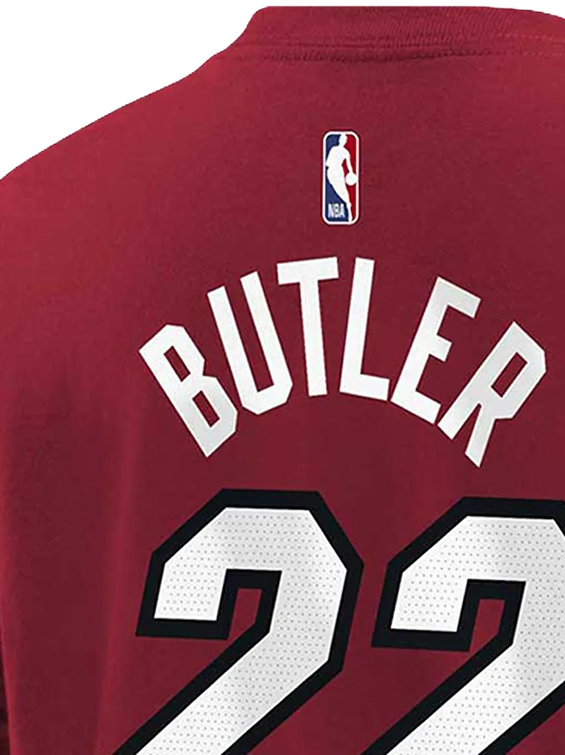 Футболка Miami Heat Jimmy Butler Nike, красный — фото 2
