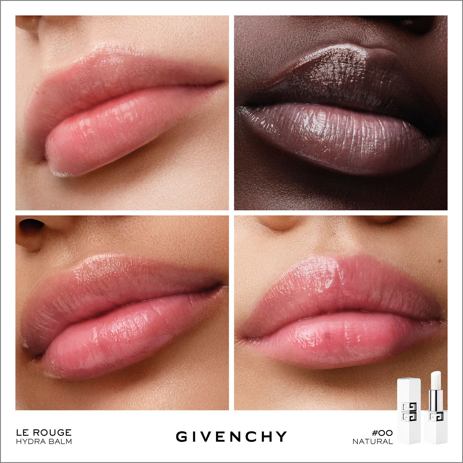 Уходовый бальзам для губ Givenchy Le Rouge Hydra Balm, тон 00 — фото 2