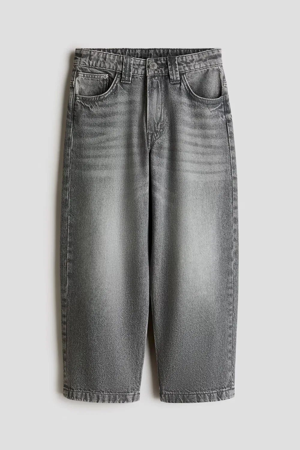 Свободные джинсы H&M, Washed Grey