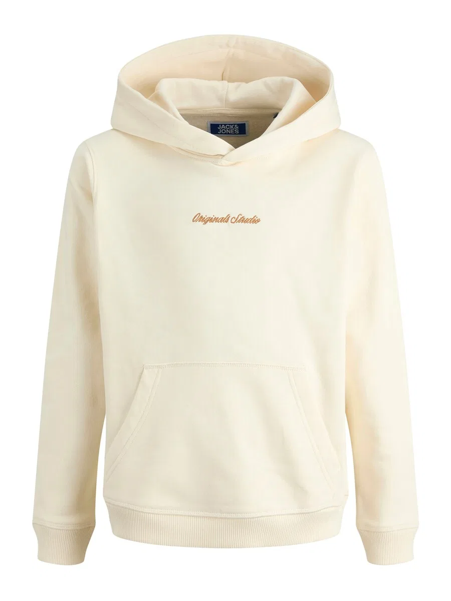 Детская толстовка 'JORNorrebro' из белой шерсти Jack & Jones Junior