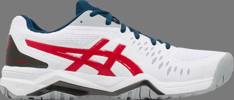 

Кроссовки gel challenger 12 'white classic red' Asics, белый