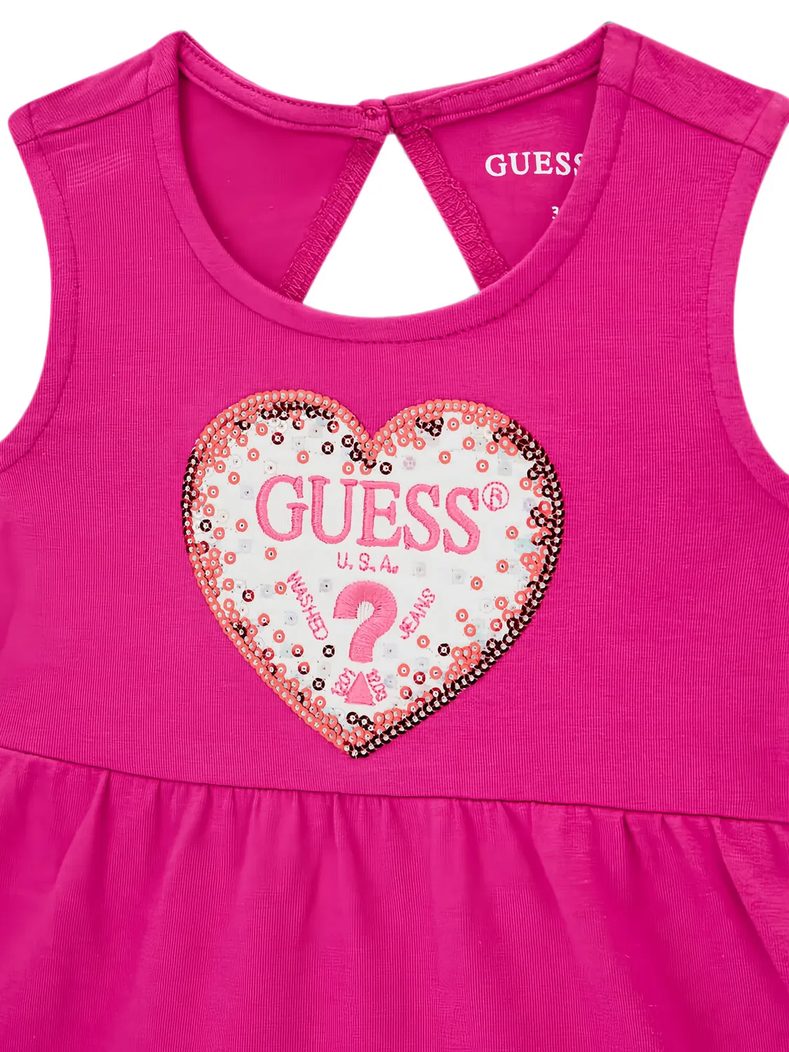Комплект SL: платье и трусики Guess Usa, розовый — фото 3