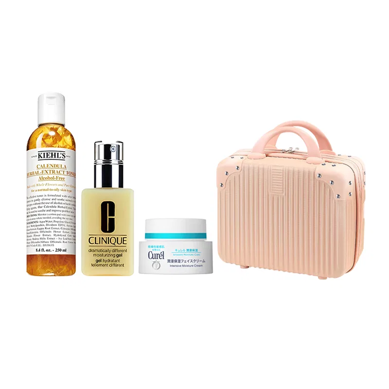 Набор средств по уходу за кожей CLINIQUE, Calendula Water 250ml+Oil-Free 125ml+Hydrating Face Cream 40g
