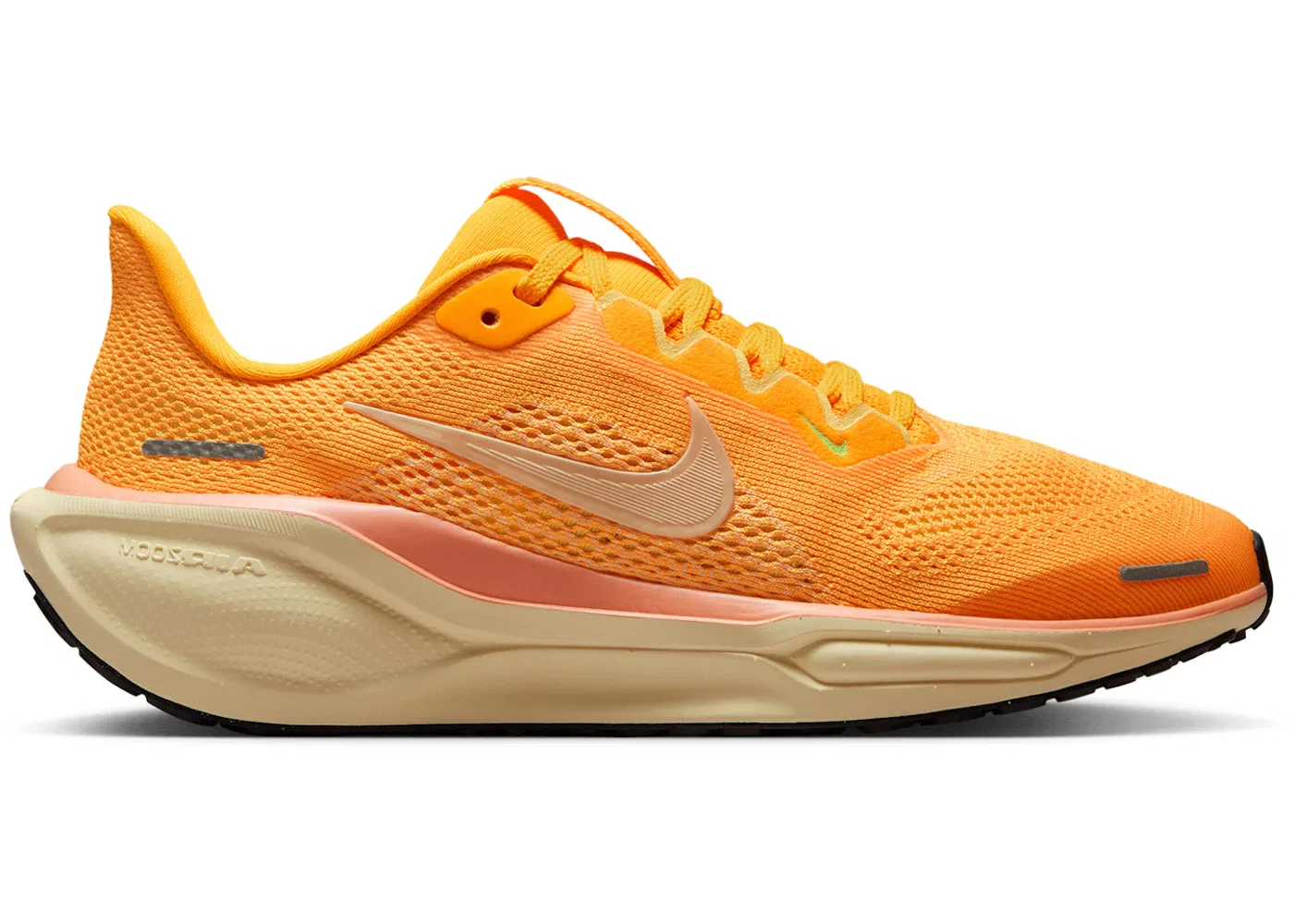 Детские кроссовки для бега с амортизацией Nike Air Zoom Pegasus 41 Nike, Laser Orange Apricot Agate Lime Blast Alabaster