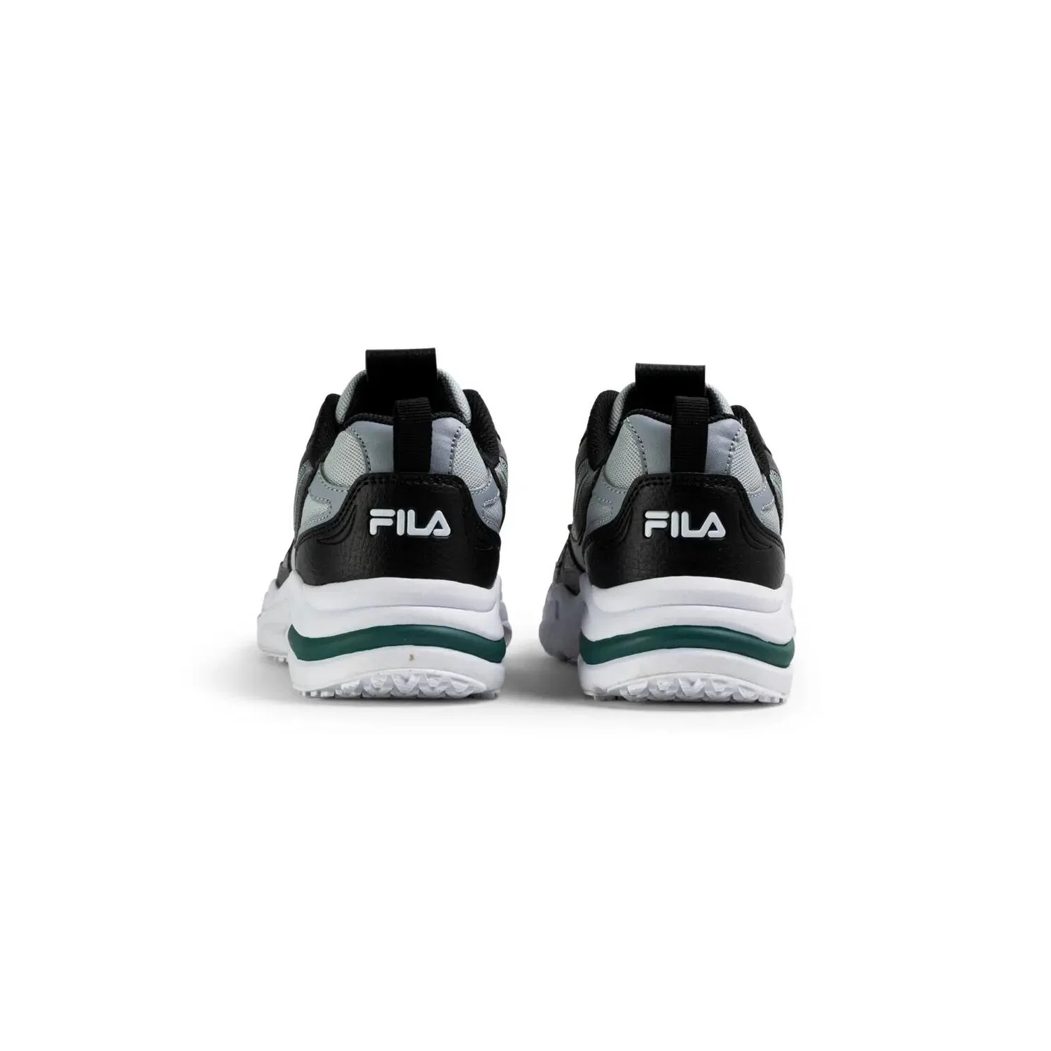 Детские кроссовки Fila Madrun, Черный / Светло-серый — фото 4