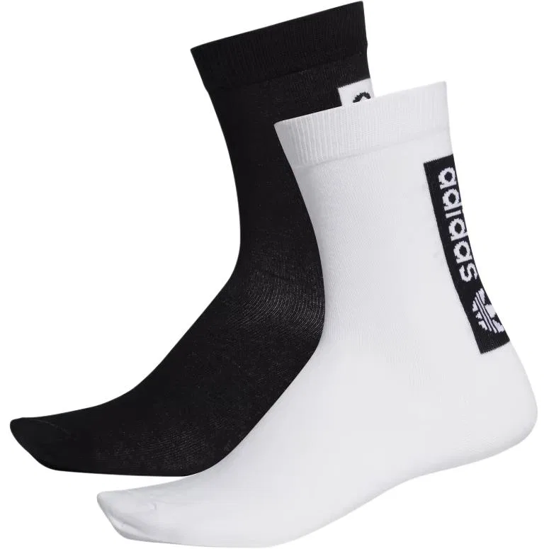 Детские носки Adidas Originals, 2 пары, Black
