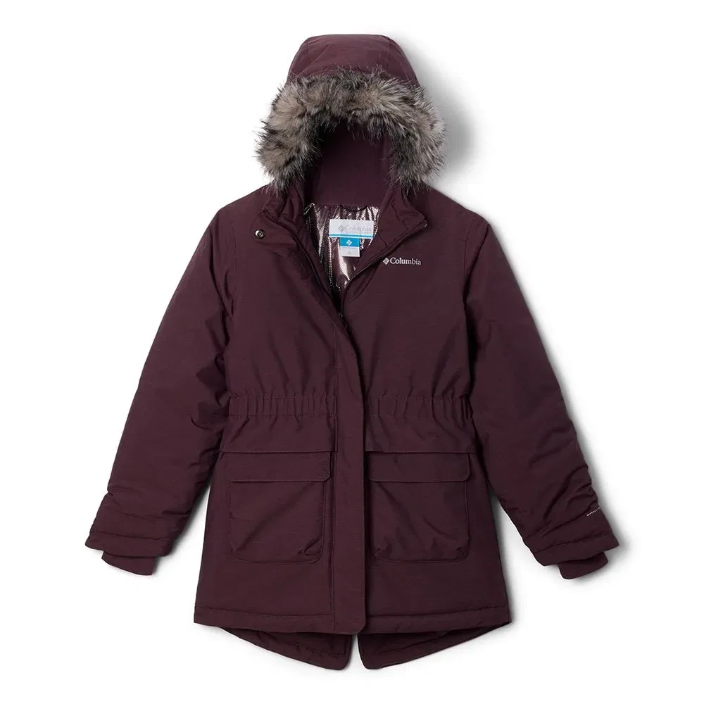 Детская куртка для девочек с утеплителем Columbia Nordic Strider II, Purple