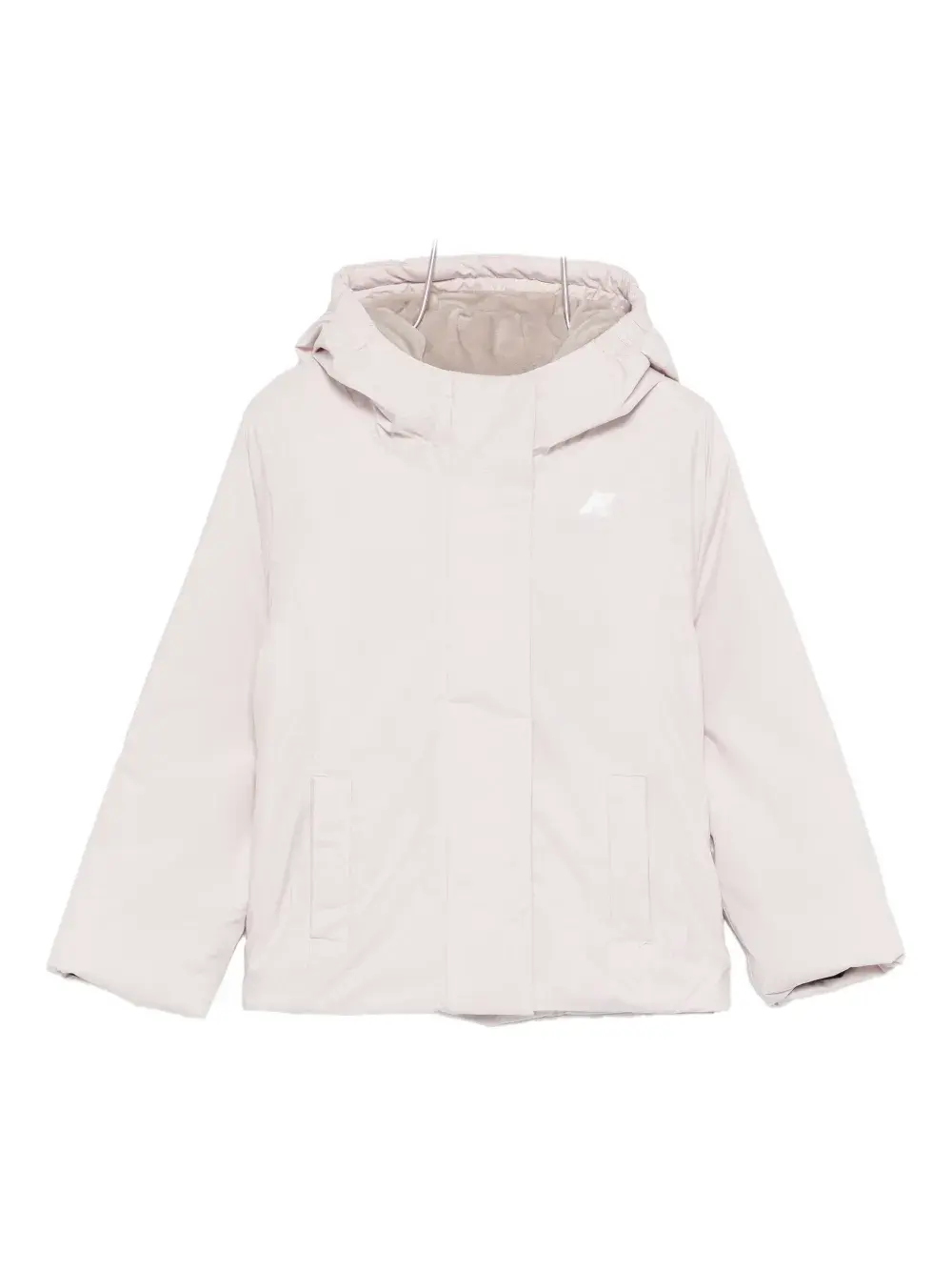 

Стеганая куртка с капюшоном K Way Kids, розовый