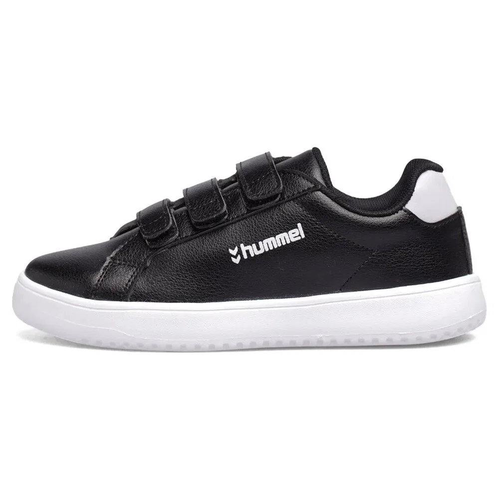 Детские спортивные кроссовки на липучках с легкой подошвой Hml Busan 25 Jr Hummel, Black