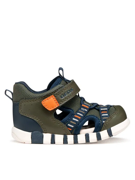 Сандалии B Sandal Iupidoo Boy Geox, зеленый