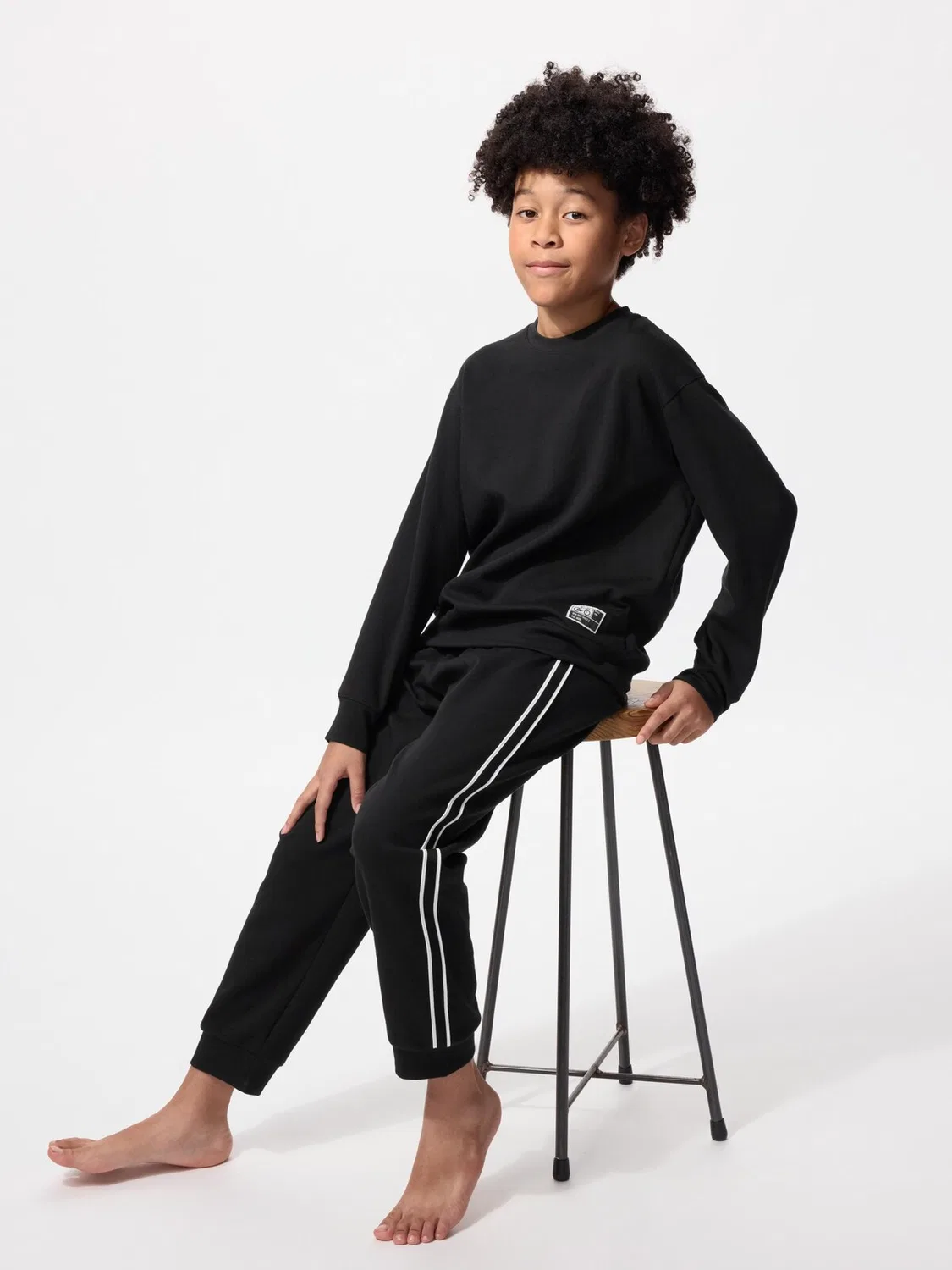 Комплект Uniqlo airism ultra stretch, базовый, черный