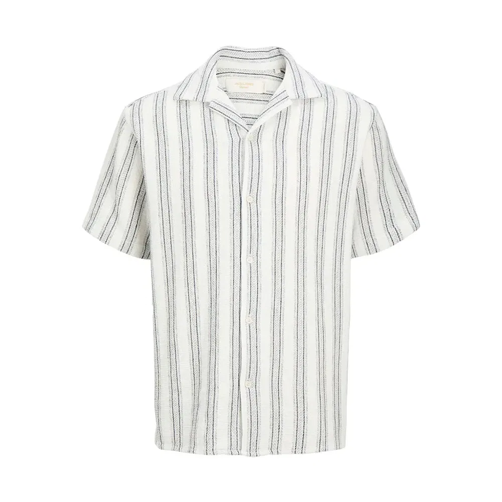 Детская рубашка с коротким рукавом Coba Stripe Resort Jack & jones, White