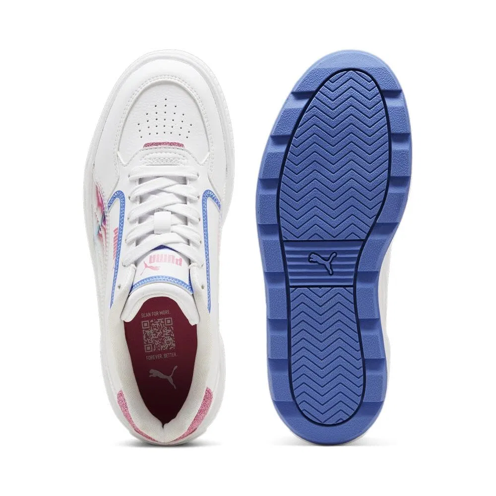 Детские кроссовки Puma Karmen Rebelle Puma Skies White Blue Pink Fast — фото 4