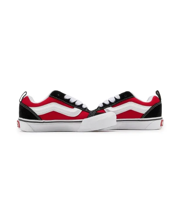 Кроссовки детские New School Kids, черный:красный, Vans Kids — фото 3