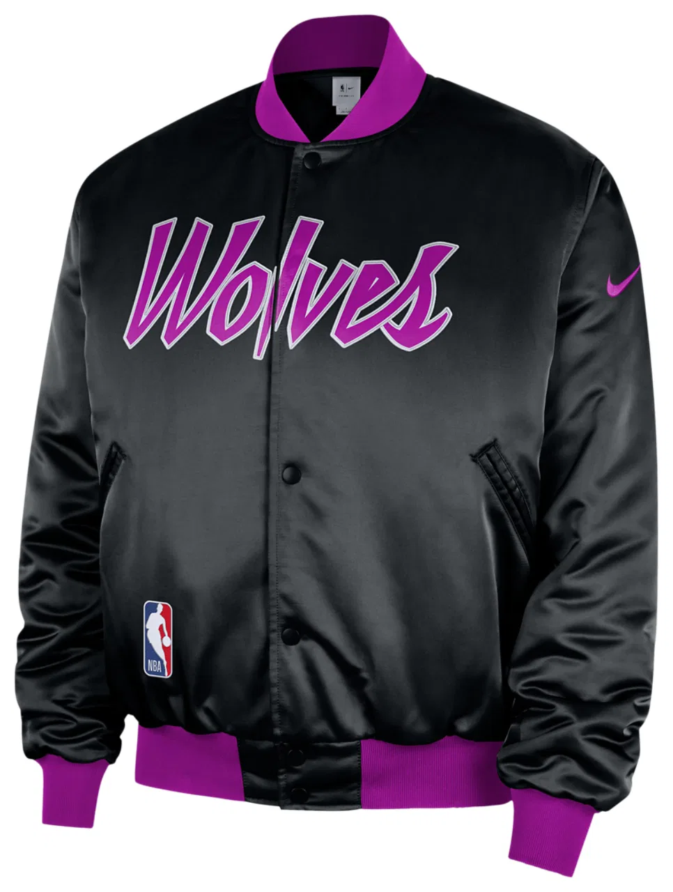 Мужская куртка Premium City Edition Timberwolves Nike, цвет Black/Multi