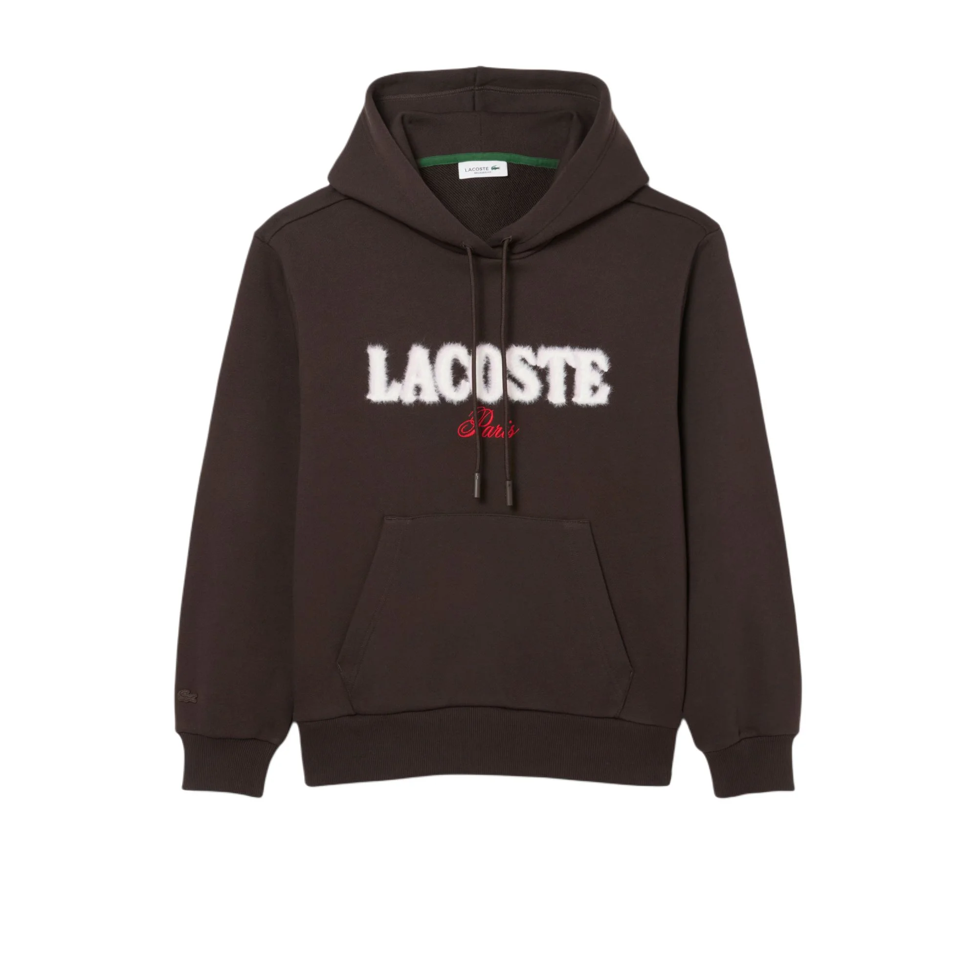 Толстовка LACOSTE FW25 женская, SKB/Dark Brown