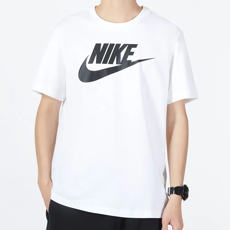 Мужской комплект спортивной одежды Nike, Белый/Черный — фото 4